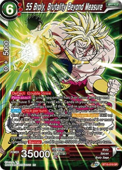 Broly, Brutality Beyond Measure (V.1 - Super Rare)