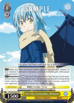 For My Comrades, Rimuru (V.1 - Double Rare)