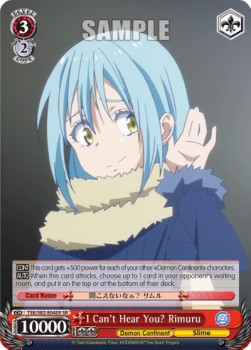 I Can't Hear You? Rimuru (V.2 - Super Rare)