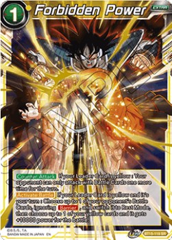 Forbidden Power (V.1 - Super Rare)