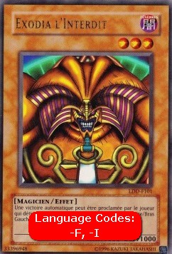 Exodia the Forbidden One (V.1 - Ultra Rare)