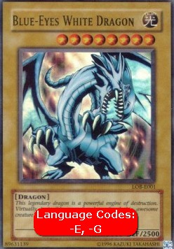 Blue-Eyes White Dragon (V.1 - Ultra Rare)