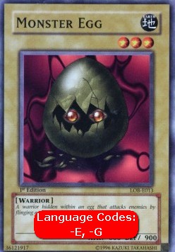 Monster Egg (V.1 - Common)