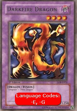 Darkfire Dragon (V.1 - Rare)