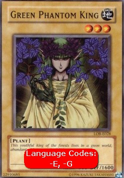 Green Phantom King (V.1 - Common)