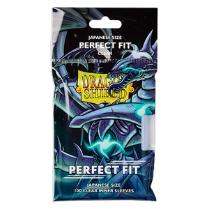 100 Small Dragon Shield Perfect Fit Sleeves - Clear