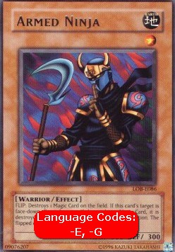 Armed Ninja (V.1 - Rare)