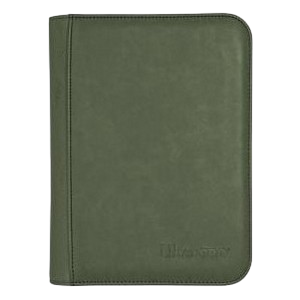 Suede Collection: Zippered 4-Pocket Premium PRO-Binder (Emerald)