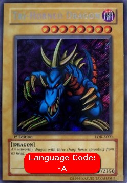 Tri-Horned Dragon (V.3 - Secret Rare)