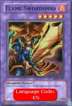 Flame Swordsman (V.4 - Super Rare)