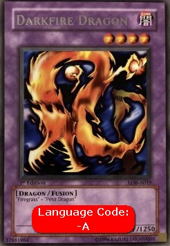 Darkfire Dragon (V.3 - Rare)