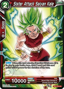 Sister Attack Saiyan Kale