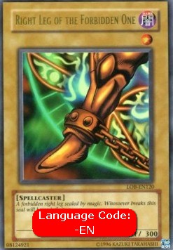 Right Leg of the Forbidden One (V.4 - Ultra Rare)