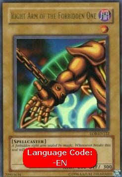 Right Arm of the Forbidden One (V.4 - Ultra Rare)