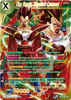 King Vegeta, Invasion's Command (V.2 - Special Rare)