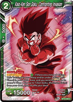 Kaio-Ken Son Goku, Confronting Invasion