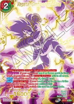 Vegeta, Omnipotent Elite (V.2 - Special Rare)