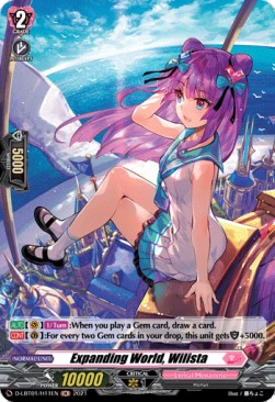 Expanding World, Wilista [D Format] (V.2 - Holo)