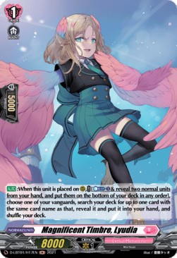 Magnificent Timbre, Lyudia [D Format] (V.2 - Holo)