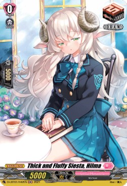 Thick and Fluffy Siesta, Hilma [D Format] (V.2 - Holo)