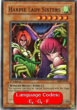 Harpie Lady Sisters (V.1 - Super Rare)