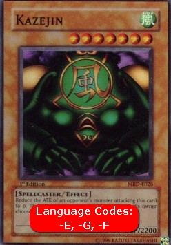 Kazejin (V.1 - Super Rare)