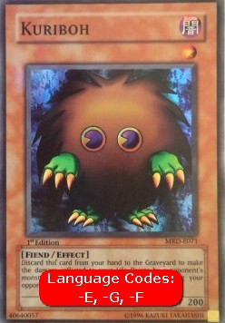 Kuriboh (V.1 - Super Rare)