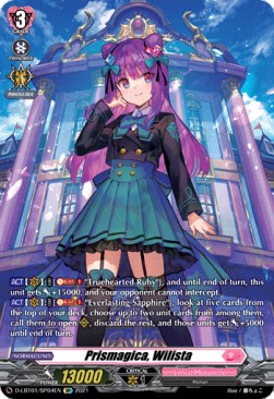 Prismagica, Wilista [D Format] (V.2 - Special Parallel)