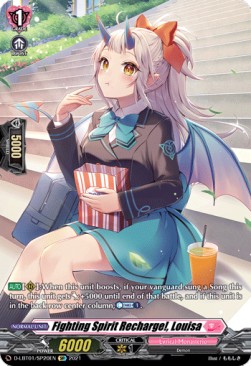 Fighting Spirit Recharge!, Louisa [D Format] (V.2 - Special Parallel)