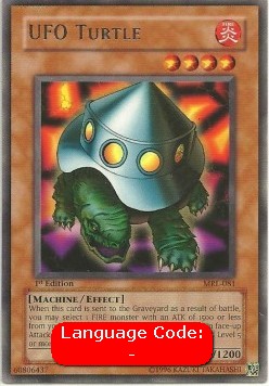 UFO Turtle (V.2 - Rare)