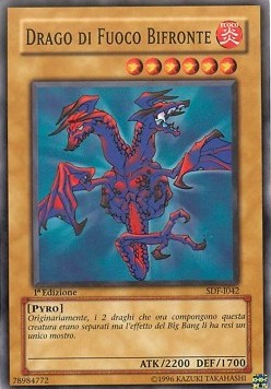 Twin-Headed Fire Dragon