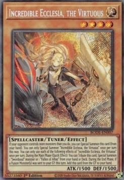 Incredible Ecclesia, the Virtuous (V.1 - Secret Rare)