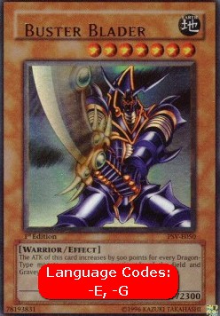 Buster Blader (V.1 - Ultra Rare)