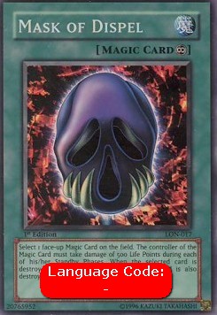 Mask of Dispel (V.2 - Super Rare)