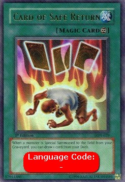 Card of Safe Return (V.2 - Ultra Rare)