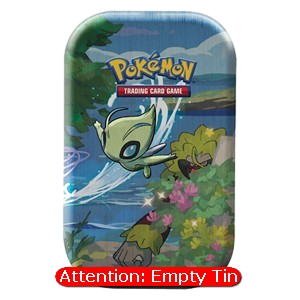 Empty Shining Fates Mini Tins: Celebi Tin