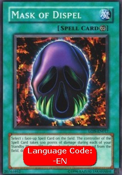 Mask of Dispel (V.3 - Super Rare)