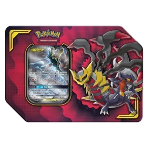 Empty Power Partnership Tins: Garchomp & Giratina GX Tin