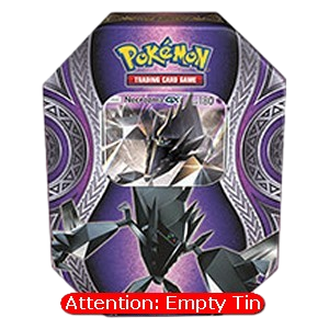 Empty Mysterious Powers Tins: Necrozma GX Tin