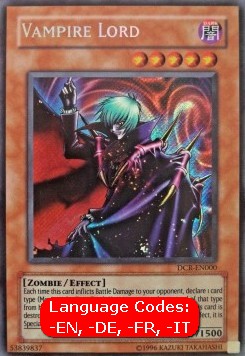 Vampire Lord (V.2 - Secret Rare)