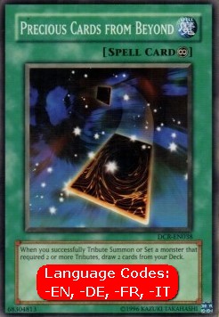 Precious Cards From Beyond (V.2 - Common)