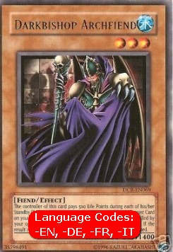 Darkbishop Archfiend (V.2 - Rare)