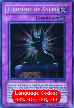 Judgment of Anubis (V.2 - Secret Rare)