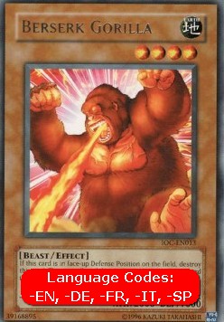 Berserk Gorilla (V.2 - Rare)