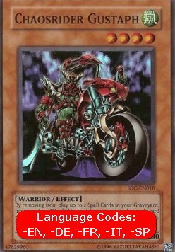 Chaosrider Gustaph (V.2 - Super Rare)