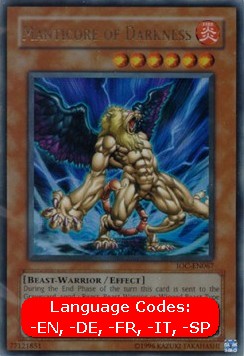 Manticore of Darkness (V.2 - Ultra Rare)