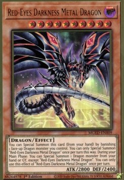 Red-Eyes Darkness Metal Dragon (V.2 - Premium Gold Rare)