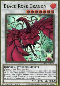 Black Rose Dragon (V.2 - Premium Gold Rare)