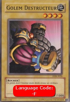 Destroyer Golem (V.1 - Common)