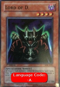 Lord of D. (V.3 - Super Rare)